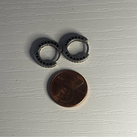 Pandora Small Hoop Earrings - Picture 5 of 7